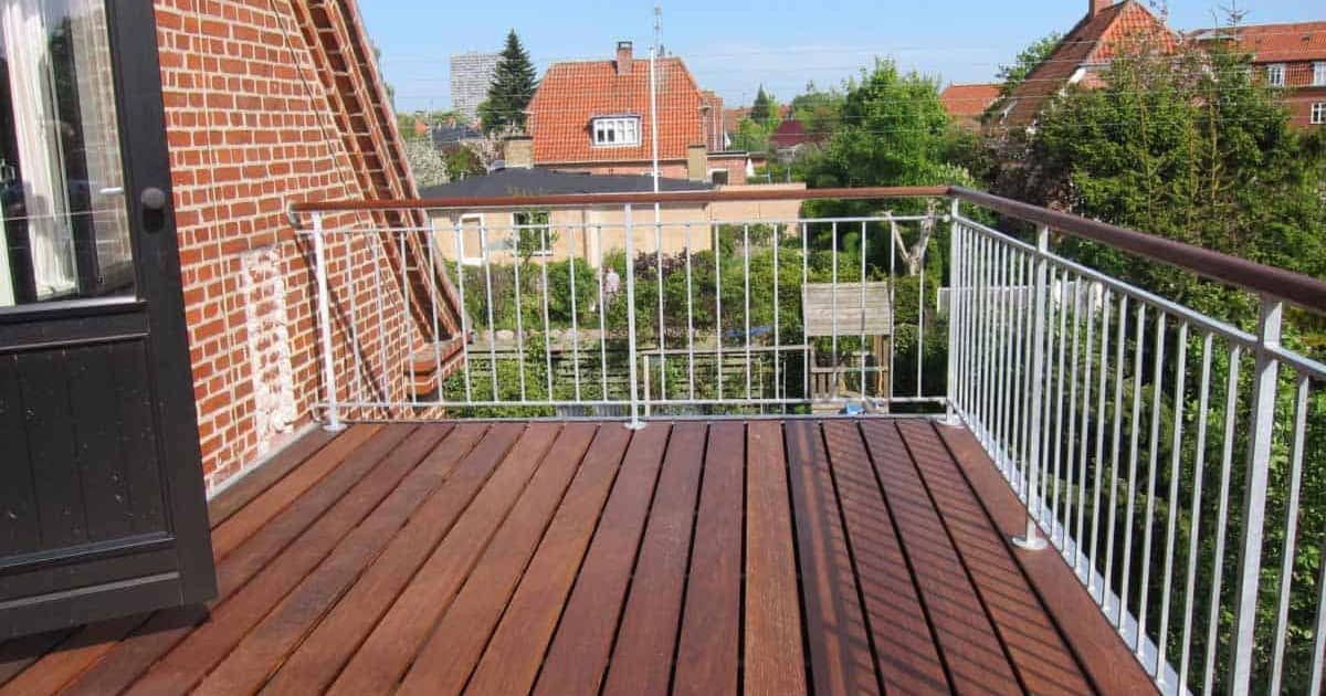 ny terrasse byget af tømrerfirma 1